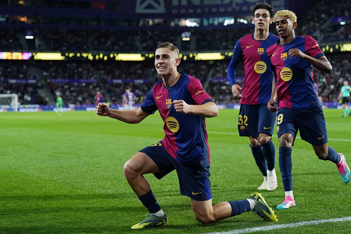 El Barça se da un susto en Valladolid pero remonta para mantener distancia en el liderato de la Liga