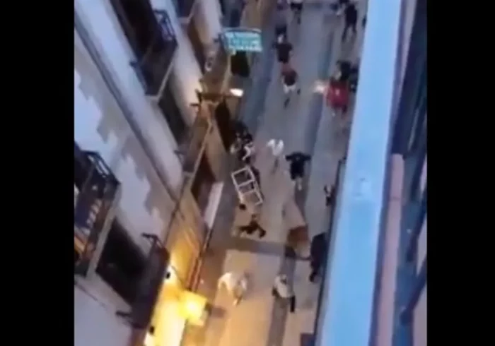 Graves altercados entre los hinchas del United y del Tottenham en San Sebastián