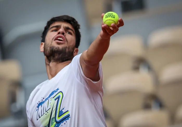 La suerte sonríe a Carlos Alcaraz en el sorteo de Roland Garros: evita a Zverev, Djokovic o Draper hasta la posible final