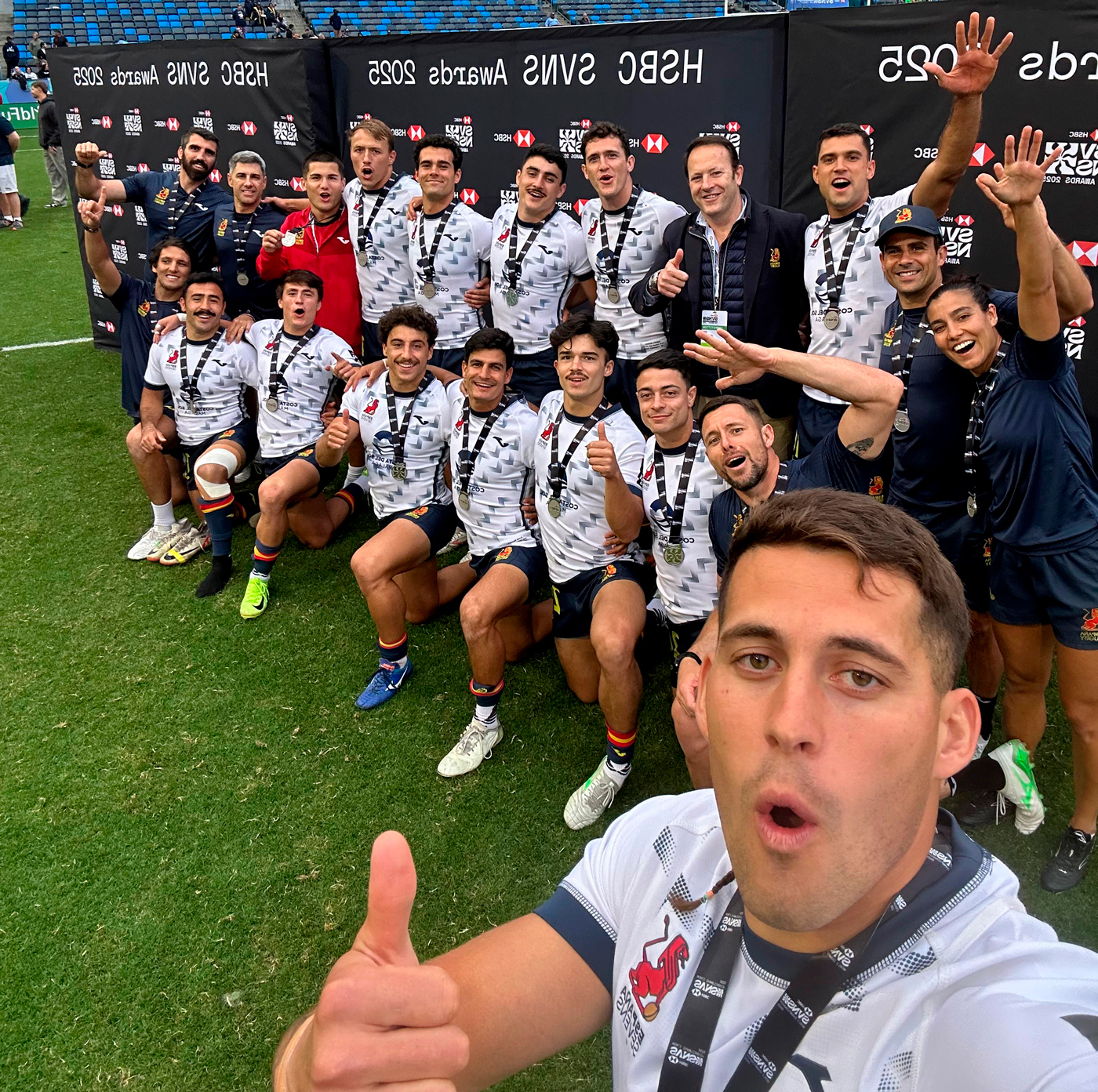 Por qué los hombres de Paco son de plata: las claves del despegue del rugby a siete español