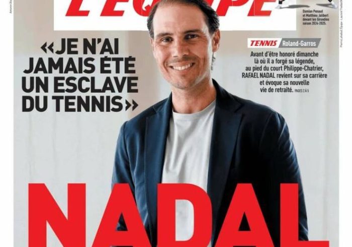 Rafa Nadal se sincera a tres días del comienzo del primer Roland Garros desde su retirada: "Nunca he sido esclavo del tenis"