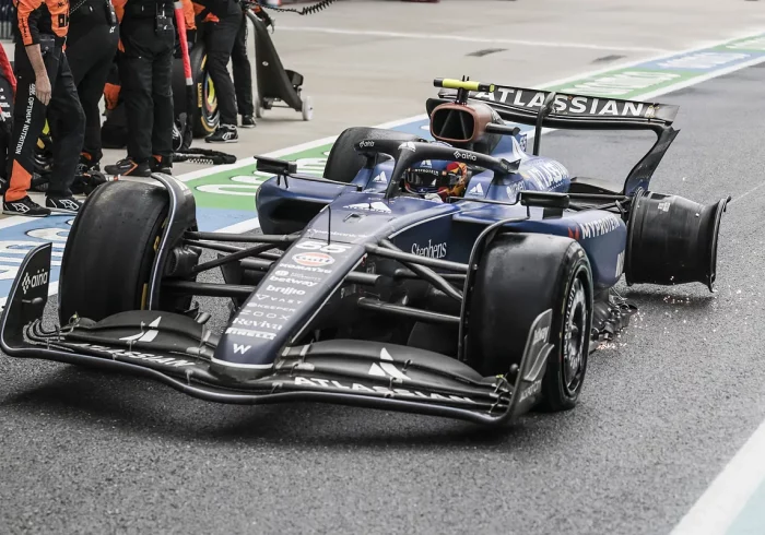 Una imprudencia de Liam Lawson arruina el primer punto de Fernando Alonso en la 'sprint race' de Miami