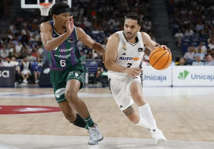 Campazzo lidera otro triunfo ante Unicaja y deja al Real Madrid a un paso de la final