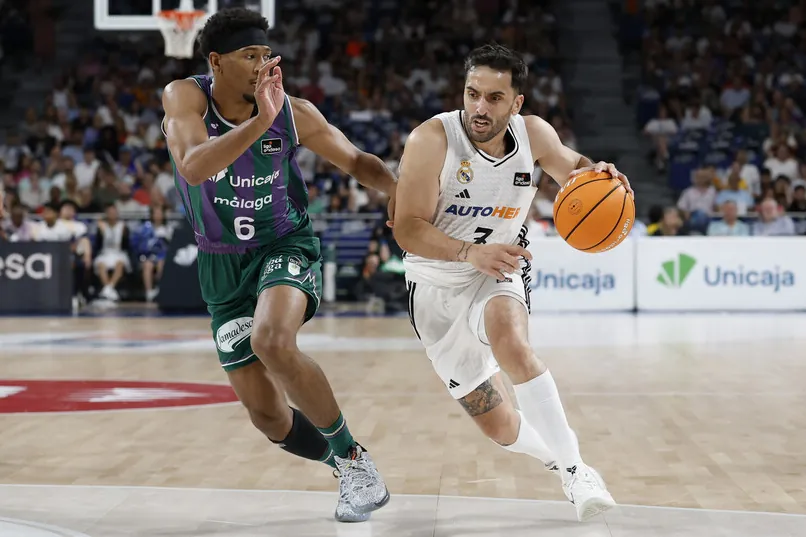 Campazzo lidera otro triunfo ante Unicaja y deja al Real Madrid a un paso de la final
