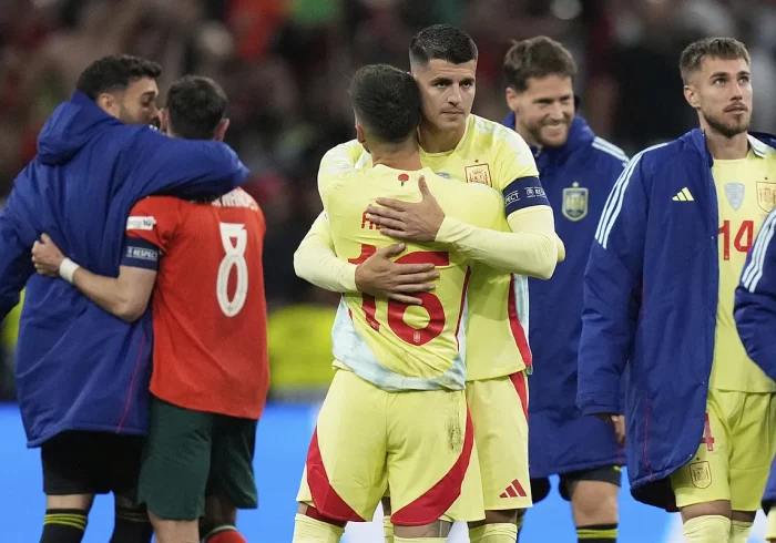 Cruel destino con Morata en el momento de su punto y final