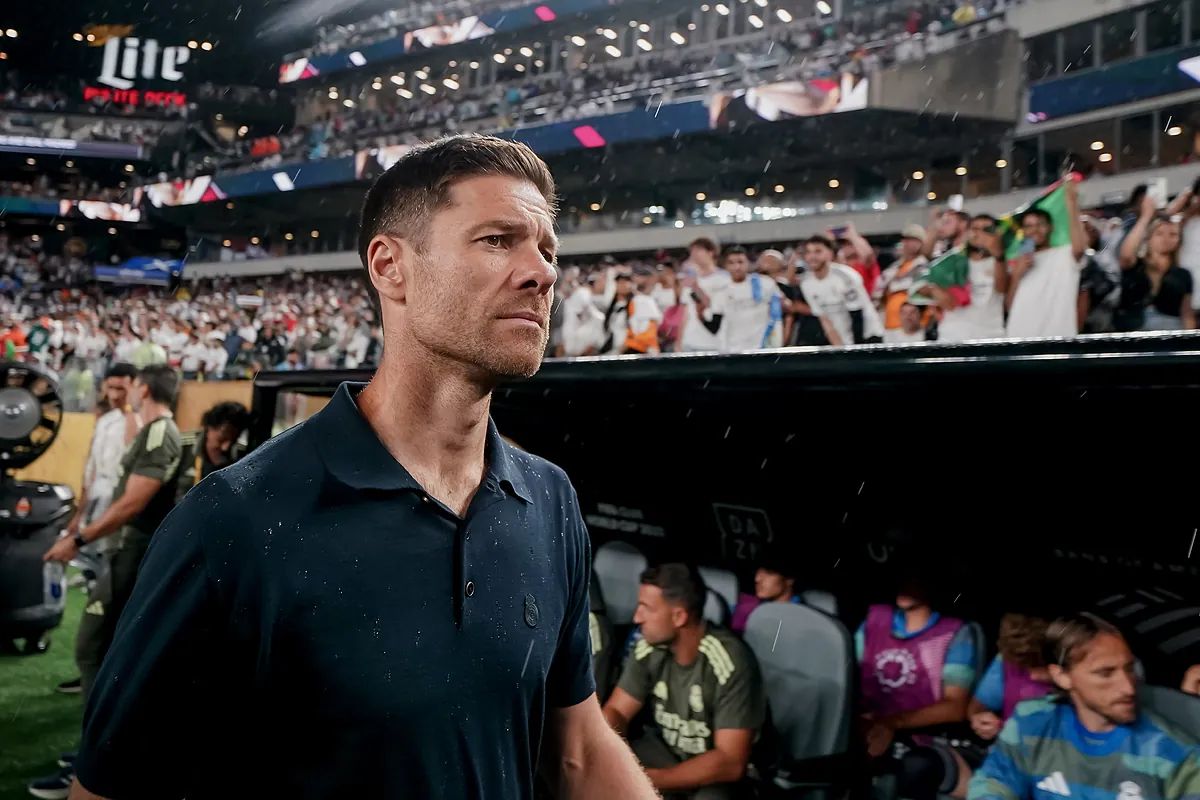 El primer taconazo de Xabi Alonso