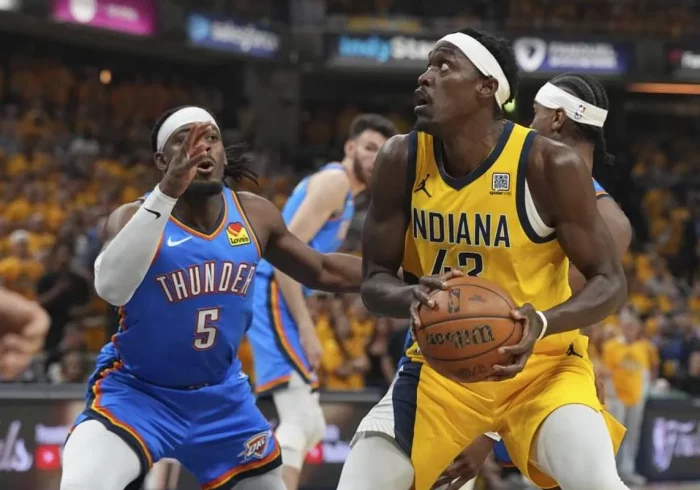 Indiana vence a Oklahoma y lidera las Finales de la NBA