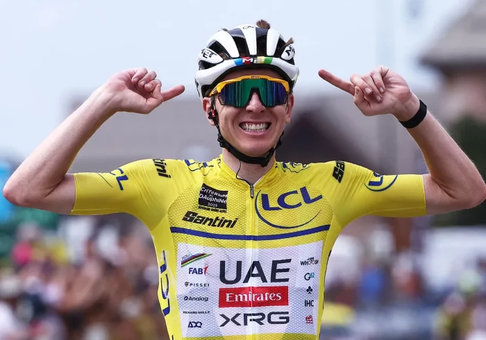 Pogacar apabulla otra vez con su segunda victoria consecutiva en el Critérium Dauphiné