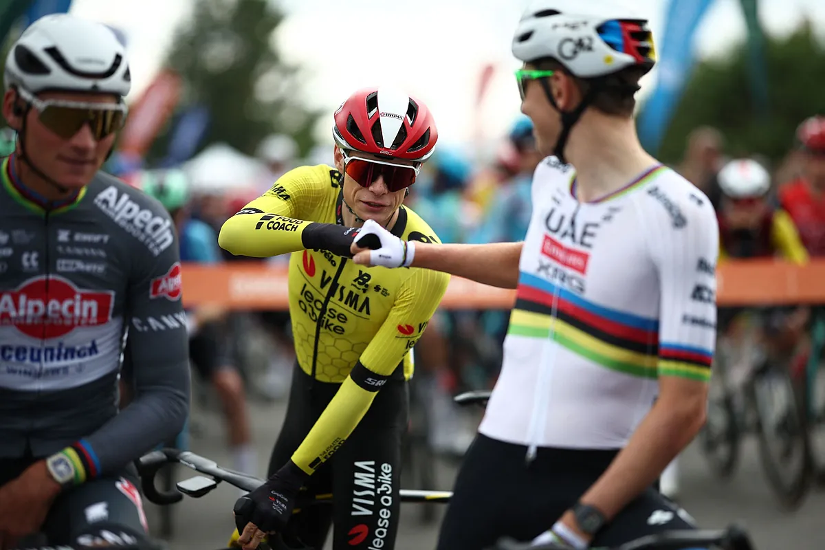 Pogacar, en un espectacular regreso, supera a Vingegaard en un atípico sprint y se anota el triunfo en el Critérium Dauphiné
