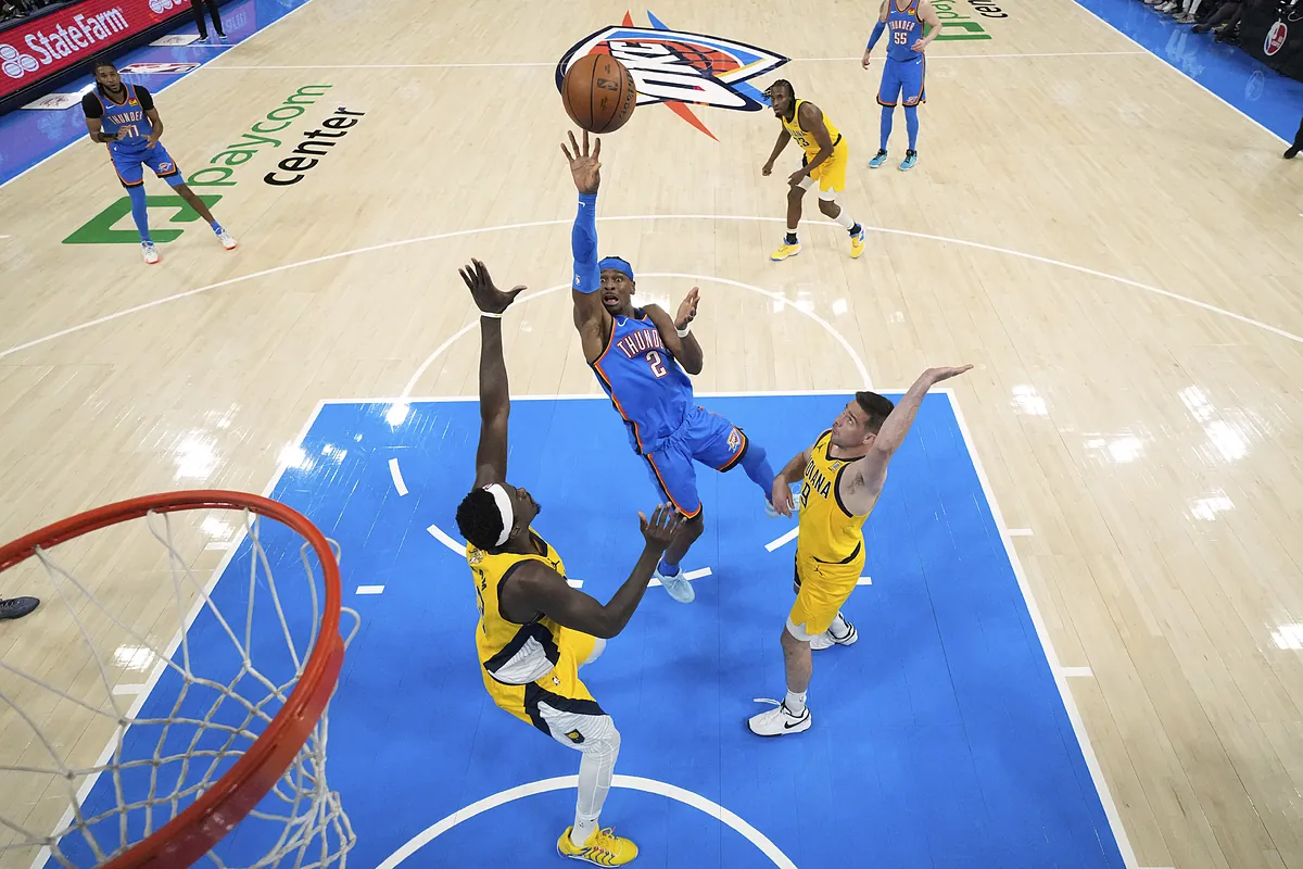 Shai dirige la orquesta de Oklahoma para doblegar a Indiana y empatar la final de la NBA