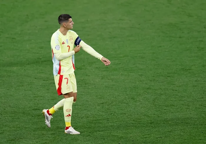 Un detenido en Málaga por amenazar a Morata y a su familia tras fallar un penalti con España