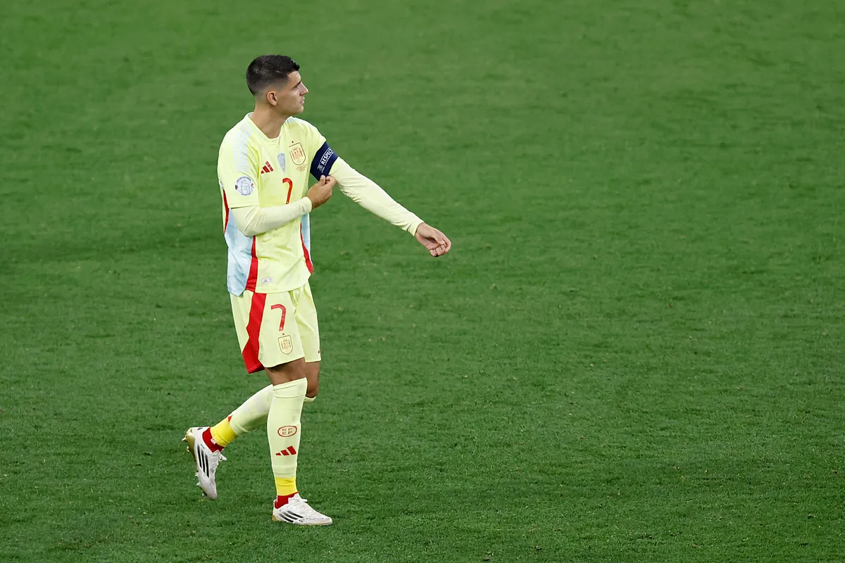 Un detenido en Málaga por amenazar a Morata y a su familia tras fallar un penalti con España