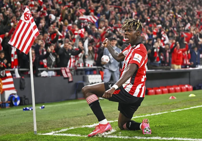 Calabazas de Nico Williams al Barça: renovación con el Athletic hasta 2035 y aumento de más de un 50% de la cláusula de rescisión