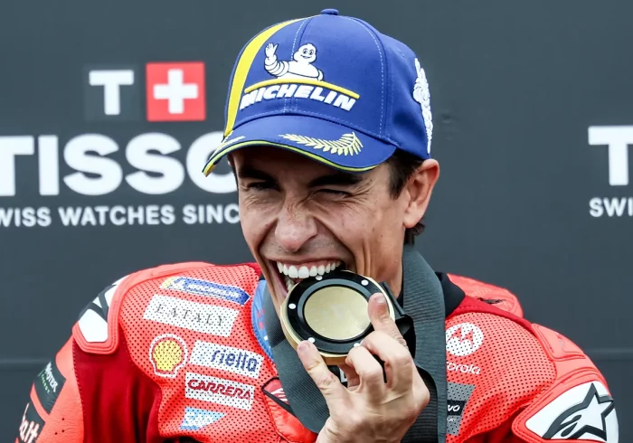 En Sachsenring, otra exhibición de Marc Márquez