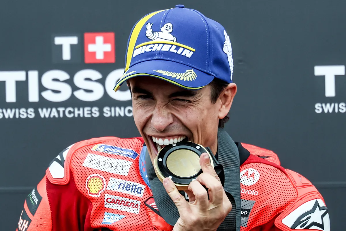 En Sachsenring, otra exhibición de Marc Márquez