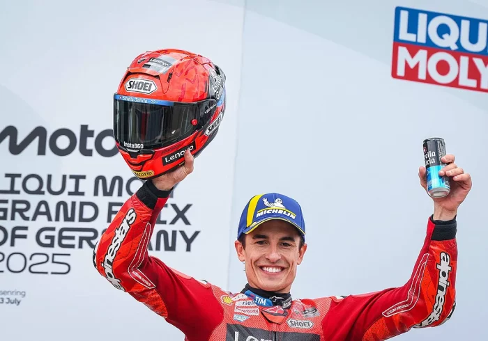 Marc Márquez, sin rival en Sachsenring