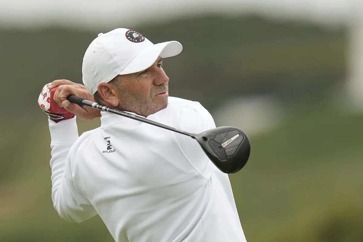 Sergio García destroza su 'driver' en la última jornada de The Open: "He hecho eso 50 veces y nunca rompí un palo"