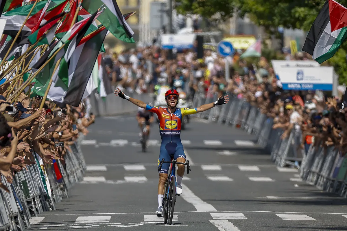 'Txapela' para Ciccone en el discreto regreso de Ayuso en la Clásica de San Sebastián