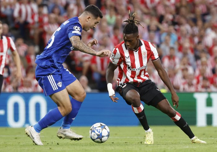 El Athletic logra su primera victoria después de sufrir mucho ante el Qarabag