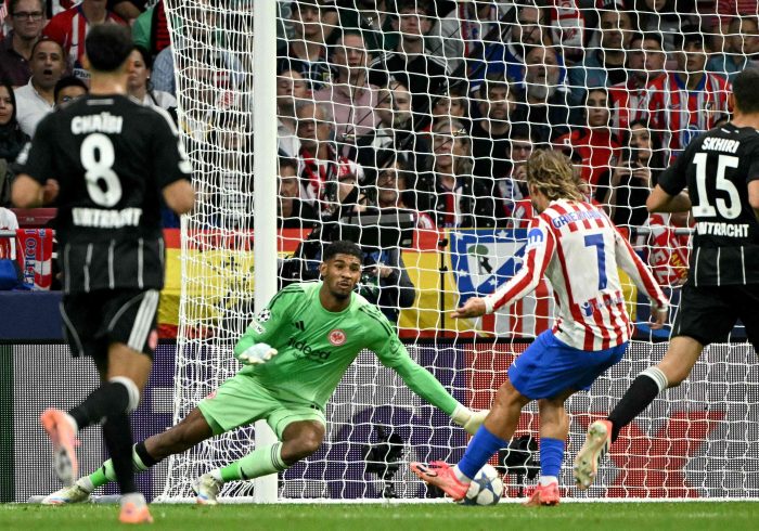 El Atlético sigue de fiesta y arrolla también al Eintracht en Europa