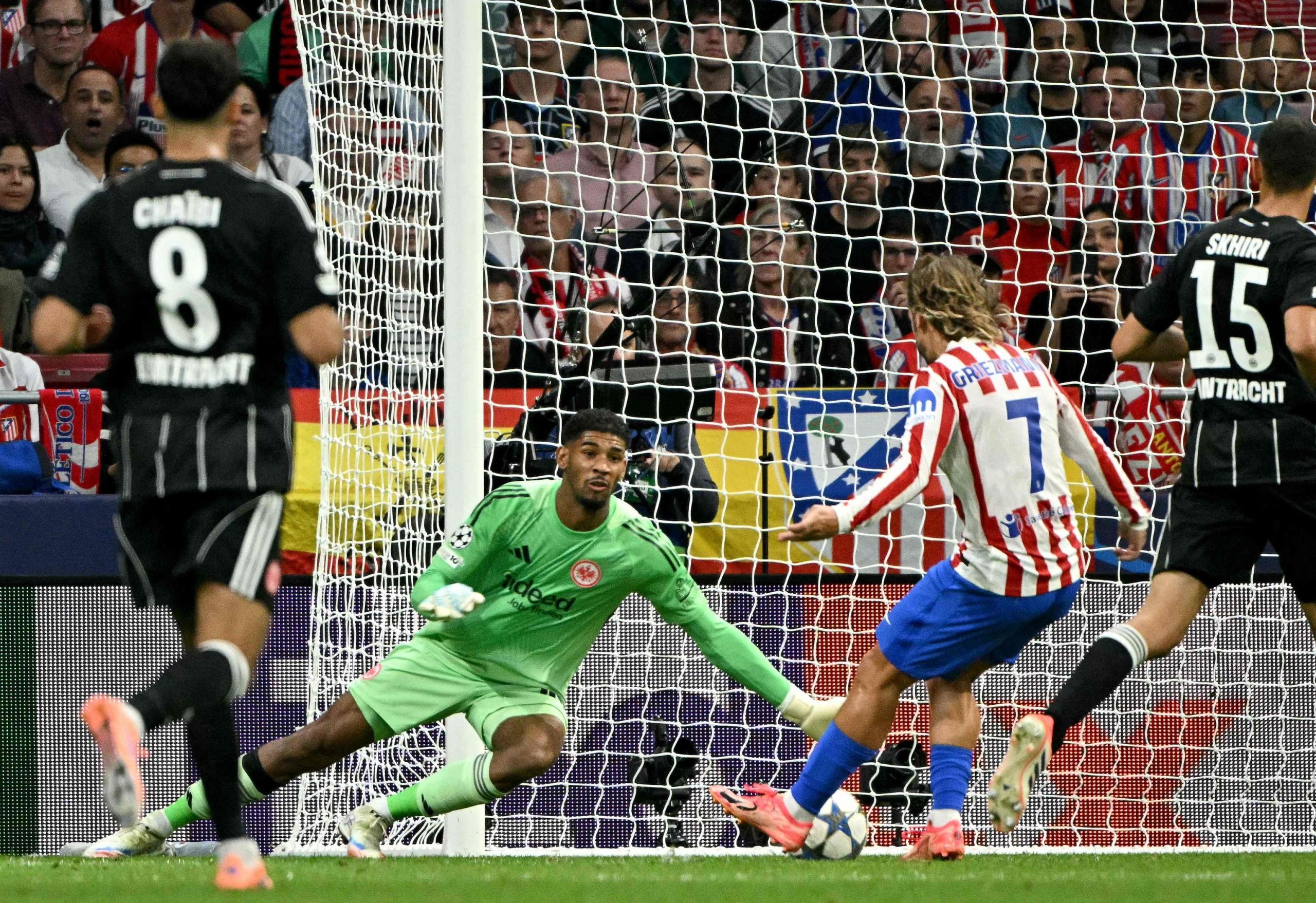 El Atlético sigue de fiesta y arrolla también al Eintracht en Europa
