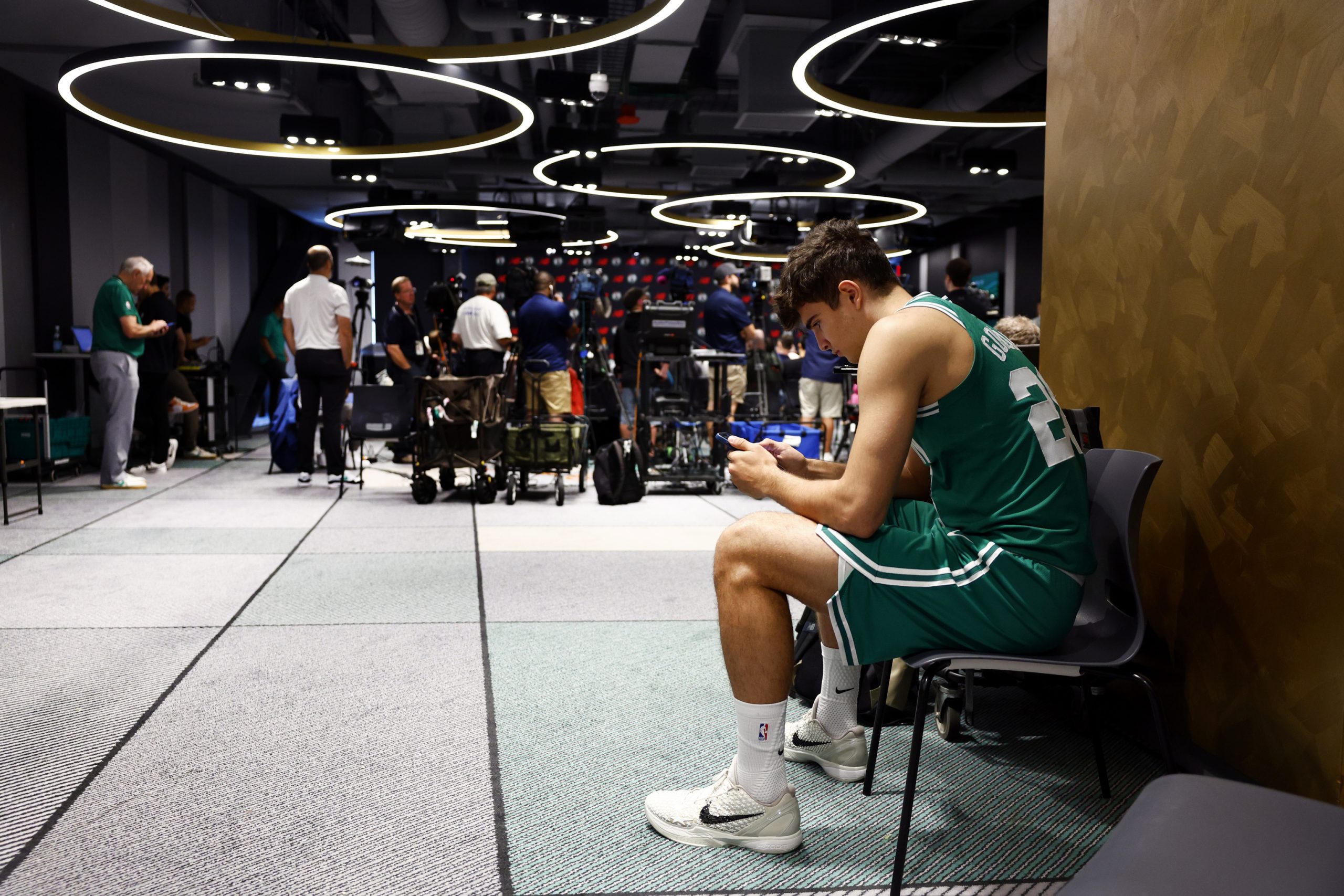 Hugo González: "Jugar con la camiseta de los Celtics es una responsabilidad. Aquí se respira historia y tradición"