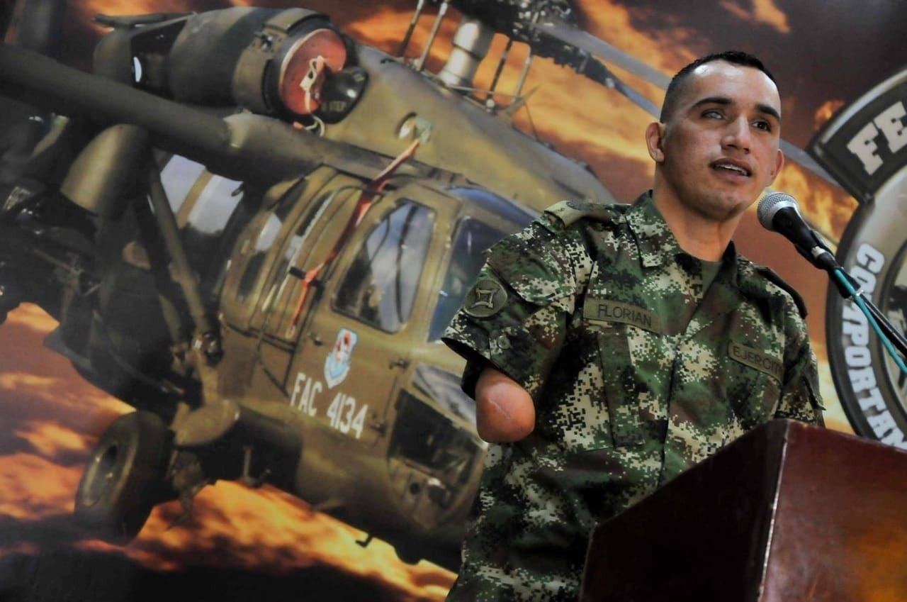 Juan José Florián, 'Mochoman', el ciclista del Movistar al que una bomba de las FARC dejó sin manos y sin una pierna: "El humor es básico en mi vida"