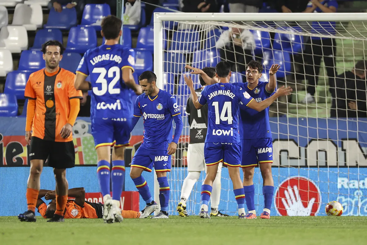 Paliza del Getafe, 0-11, y sorpresa por la derrota del Oviedo ante el Ourense