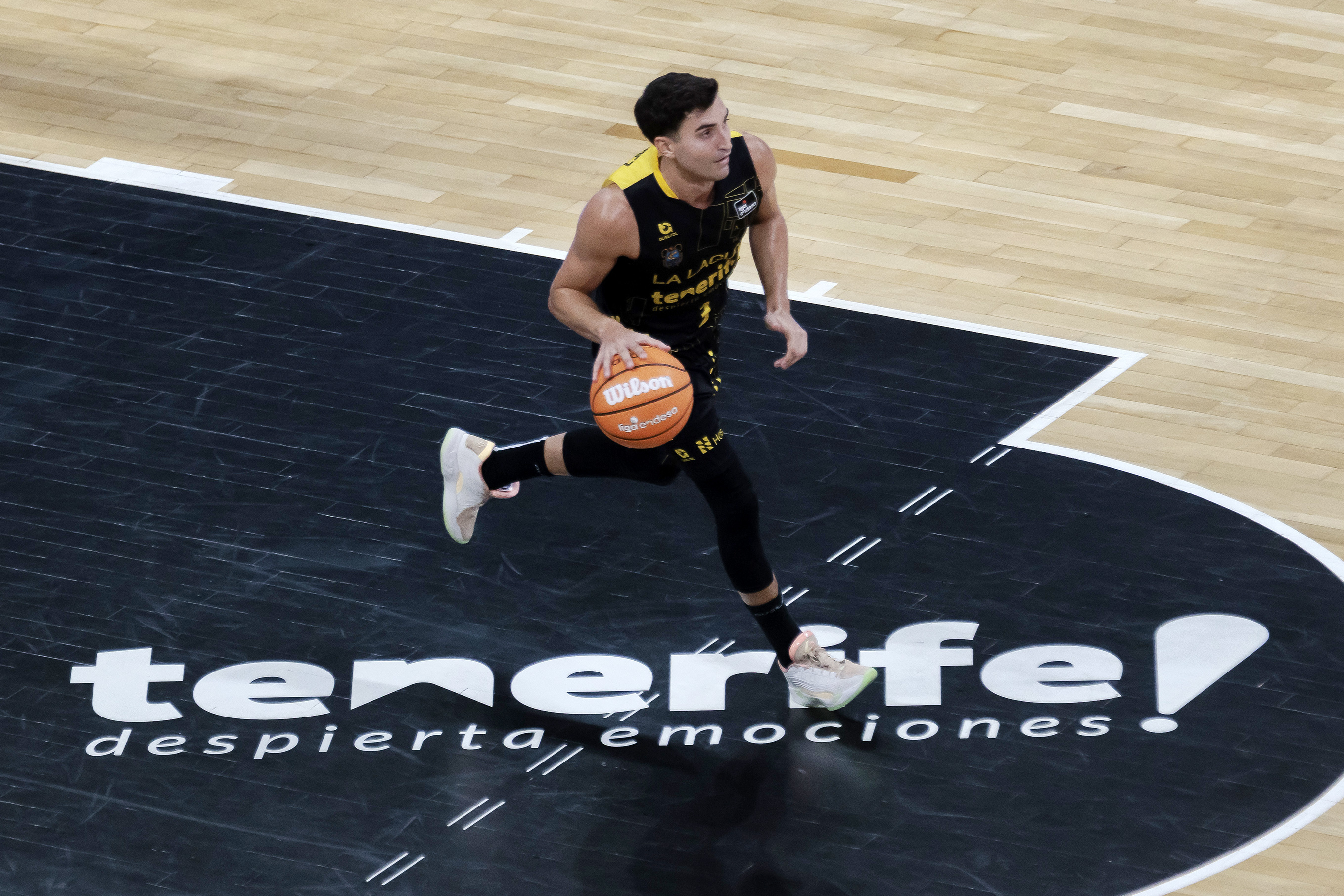 Jaime Fernández, con el La Laguna Tenerife.