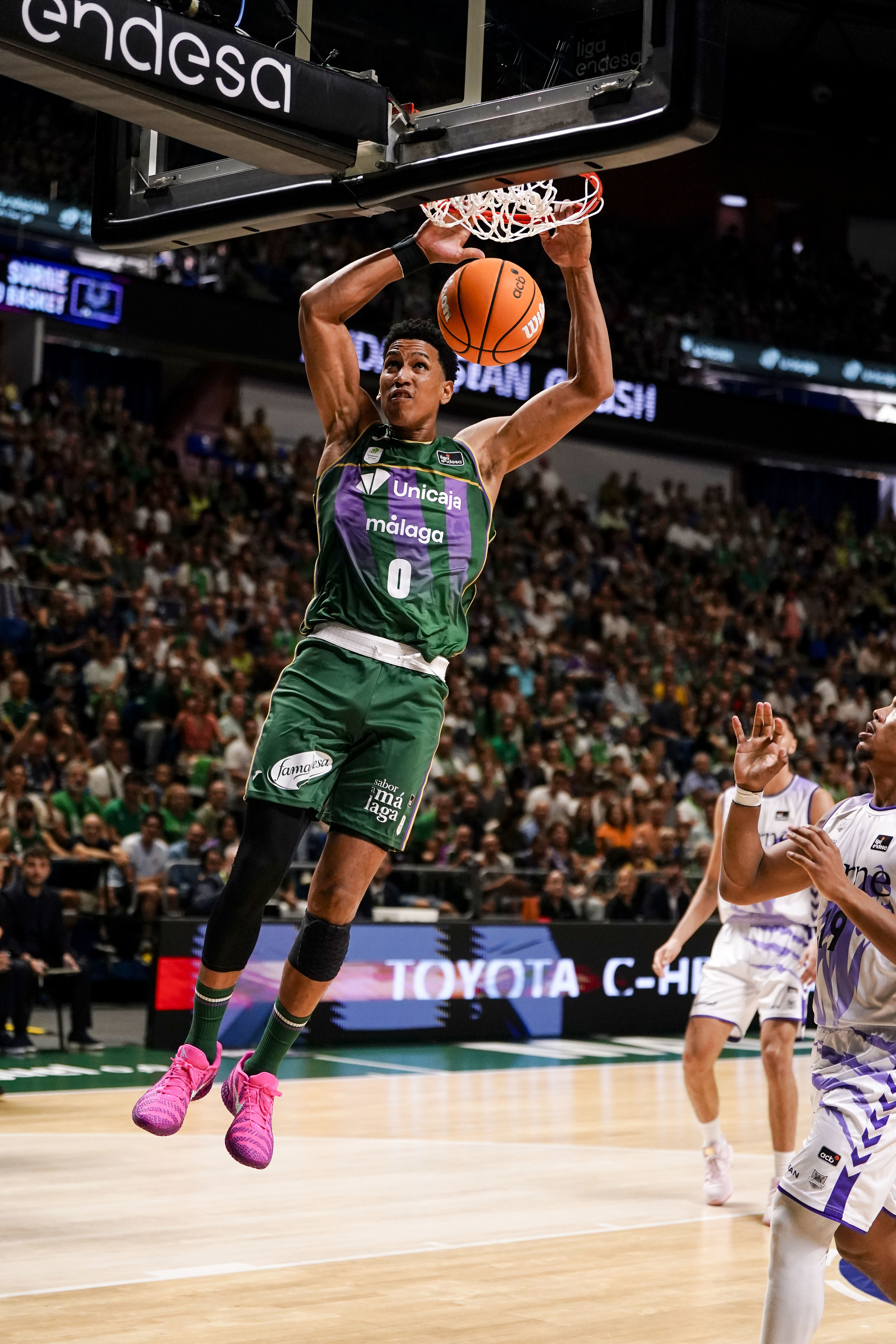 Tyson, en un partido reciente con Unicaja.