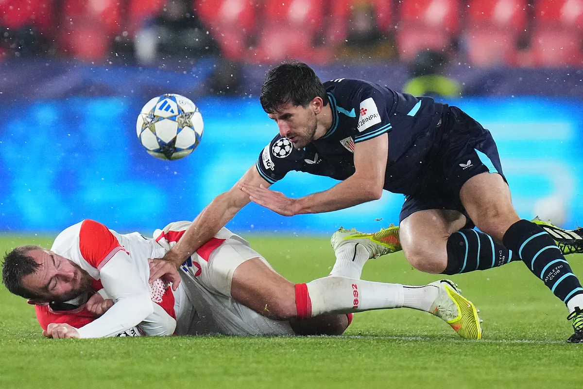 El Athletic sigue sin gol ante el Slavia y se aleja de la clasificación