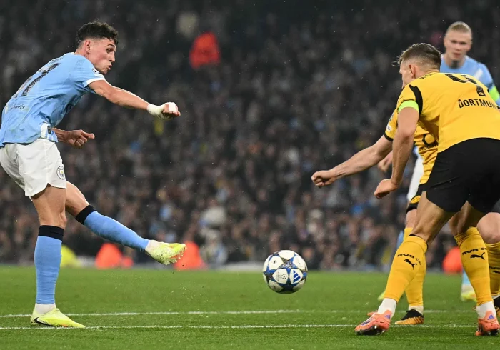 El pie izquierdo de Foden ilumina al City ante el Dortmund