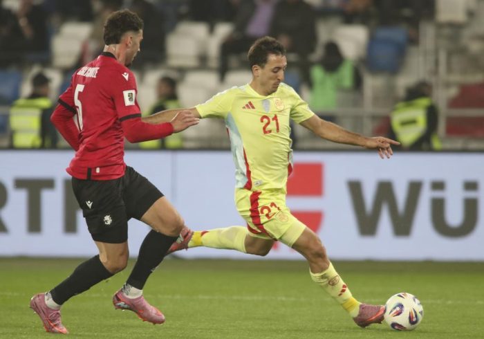 España arrasa de nuevo a Georgia y obtiene su billete para el Mundial (salvo la mayor hecatombe de la historia)