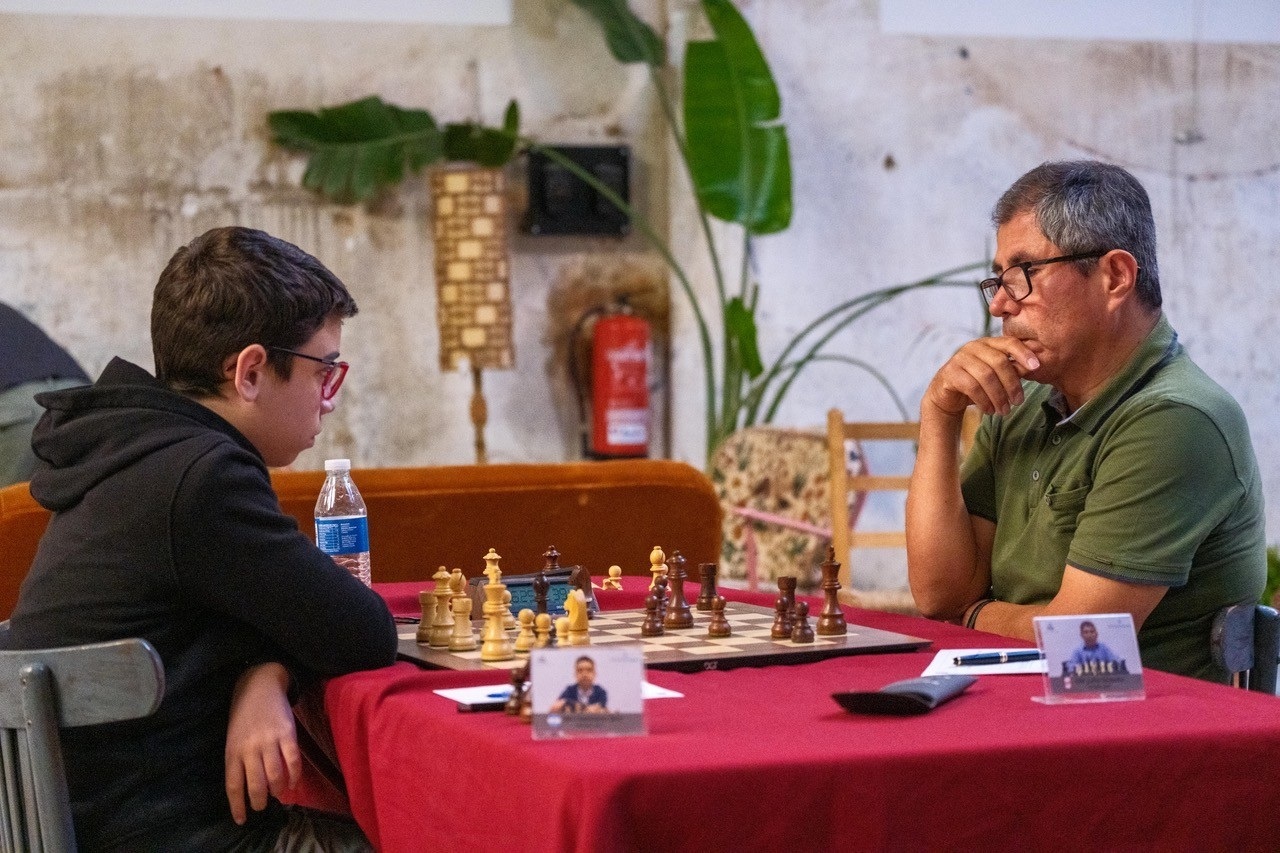 Granda y Oro, durante el torneo de Madrid.