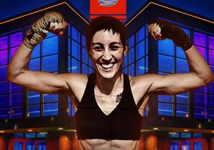 La boxeadora Isa Rivero gana el título mundial de peso átomo en Valladolid