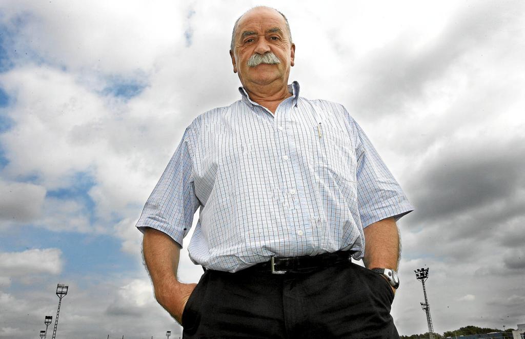 Xabier Azkargorta, en 2008, cuando era director deportivo del Valencia