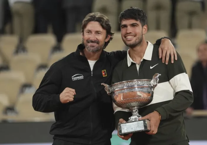 Alcaraz y Ferrero separan sus caminos siete años después: "Gracias por haber hecho realidad mis sueños de niño"