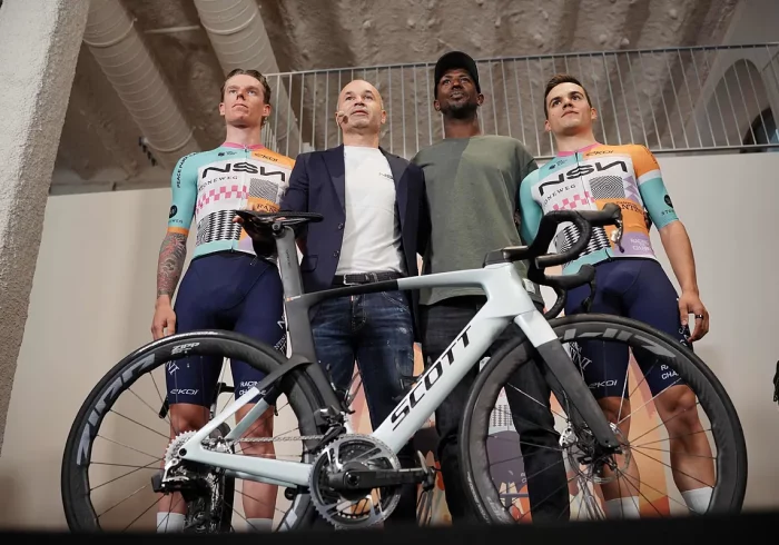 Andrés Iniesta: ''Mi abuelo me inculcó la pasión por el ciclismo''