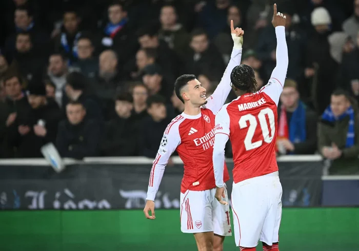 El Arsenal, más líder tras derrotar al Brujas con comodidad en una jornada con pocas sorpresas