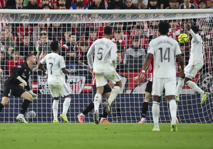 El eje Mbappé-Courtois impulsa al Real Madrid en San Mamés