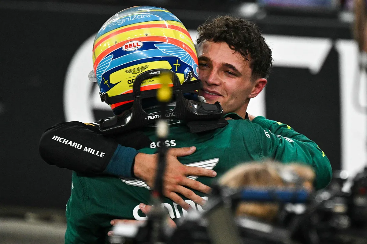 El vínculo de Norris con Alonso y Sainz: de aquel café servido en Austin al "se puede ser campeón siendo buena persona"