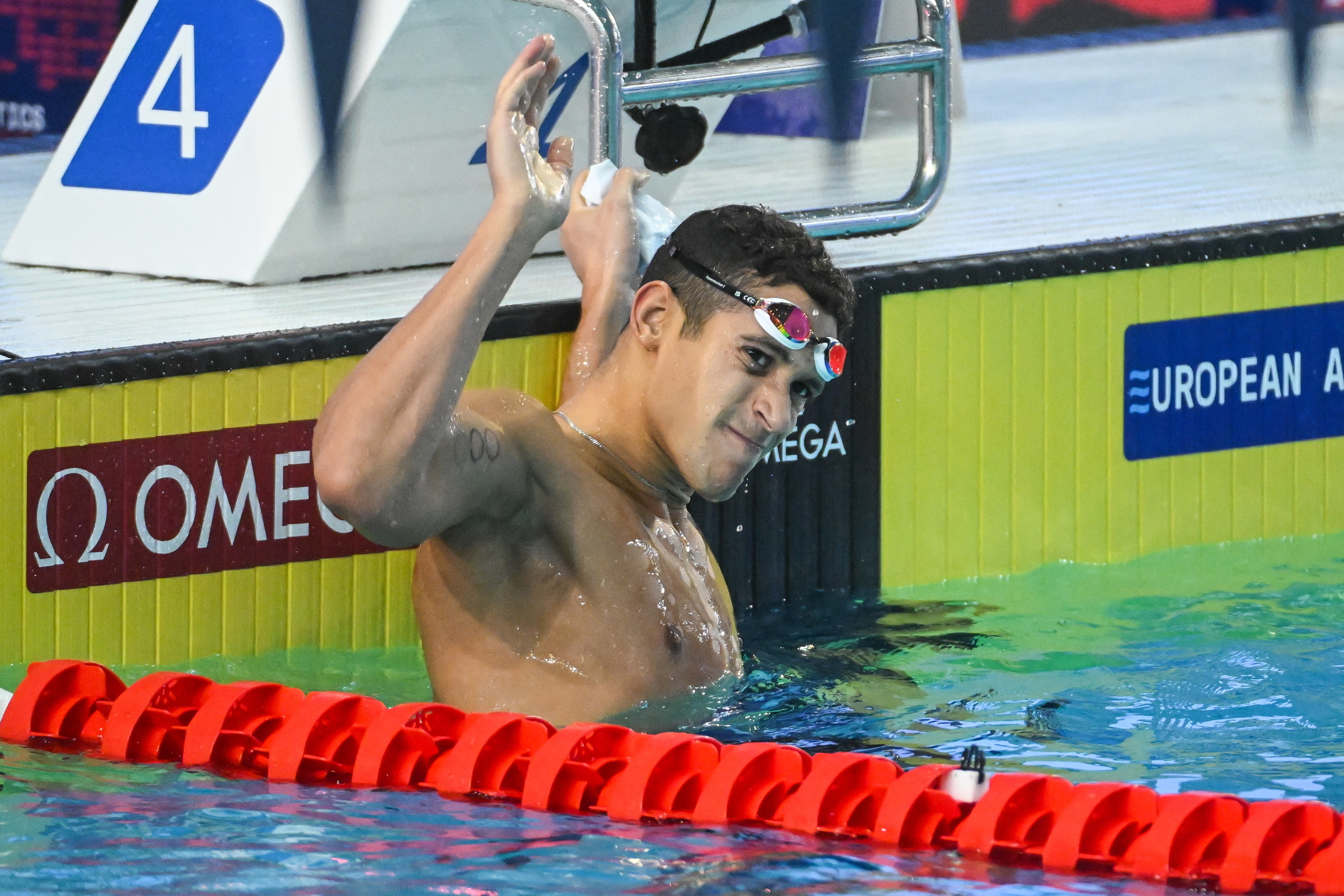 Hugo González, tras ganar.