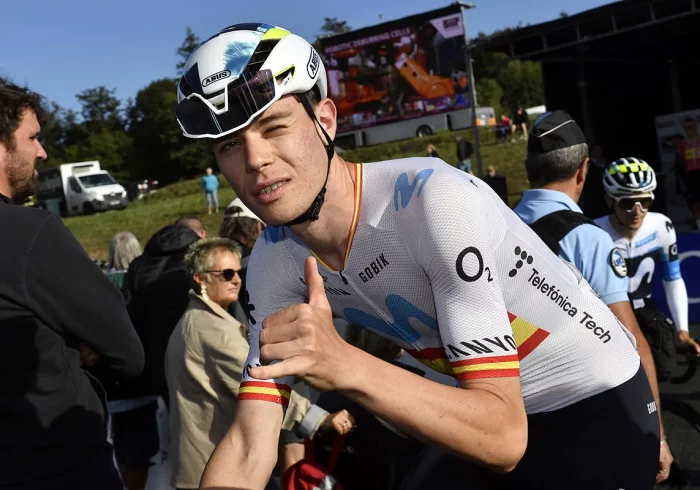 Iván Romeo, campeón de España en ruta: ''Sé aguantar la presión, me gusta que los focos se centren en mí''