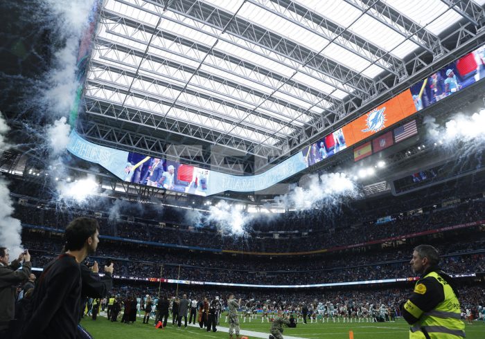 La pelea por el segundo partido de la NFL en España: Bernabéu, Metropolitano, Camp Nou...