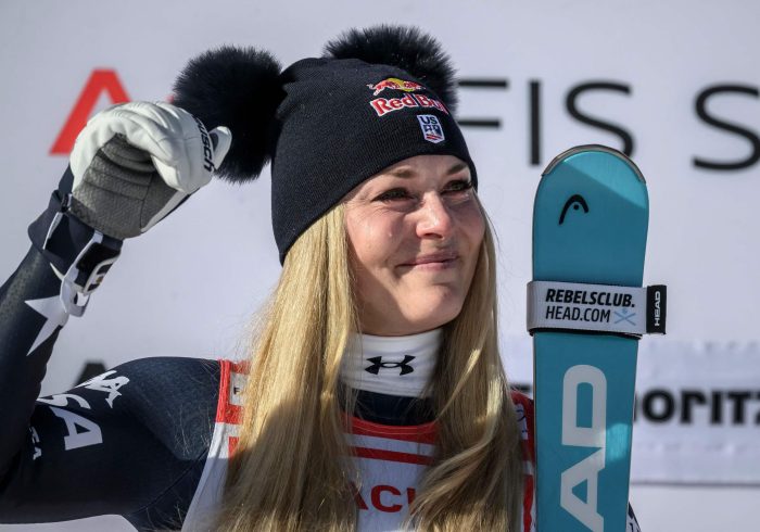 Lindsey Vonn vuelve a sus orígenes y asombra en una segunda juventud a los 41 años