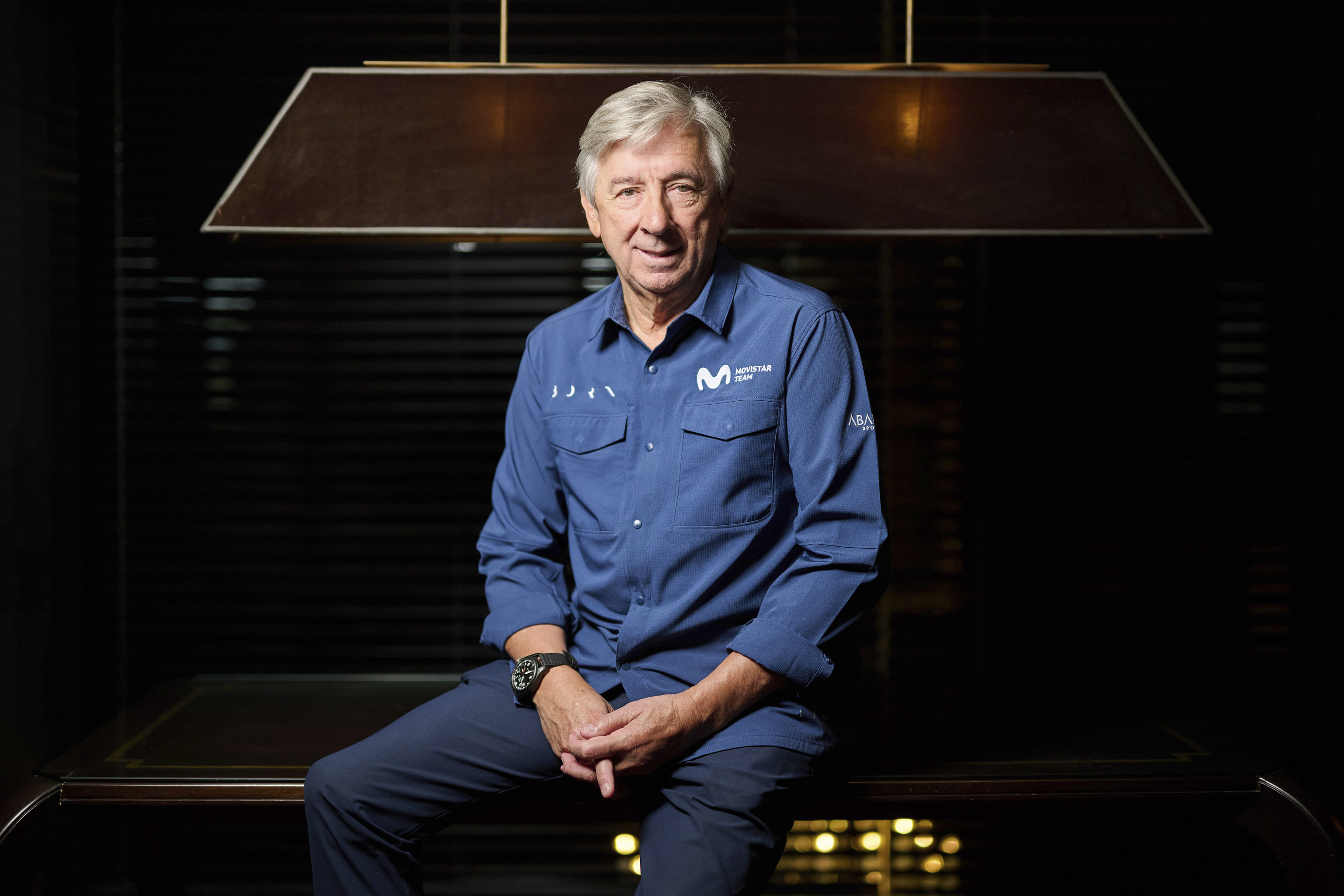 Eusebio Unzué, mánager general del equipo Movistar.