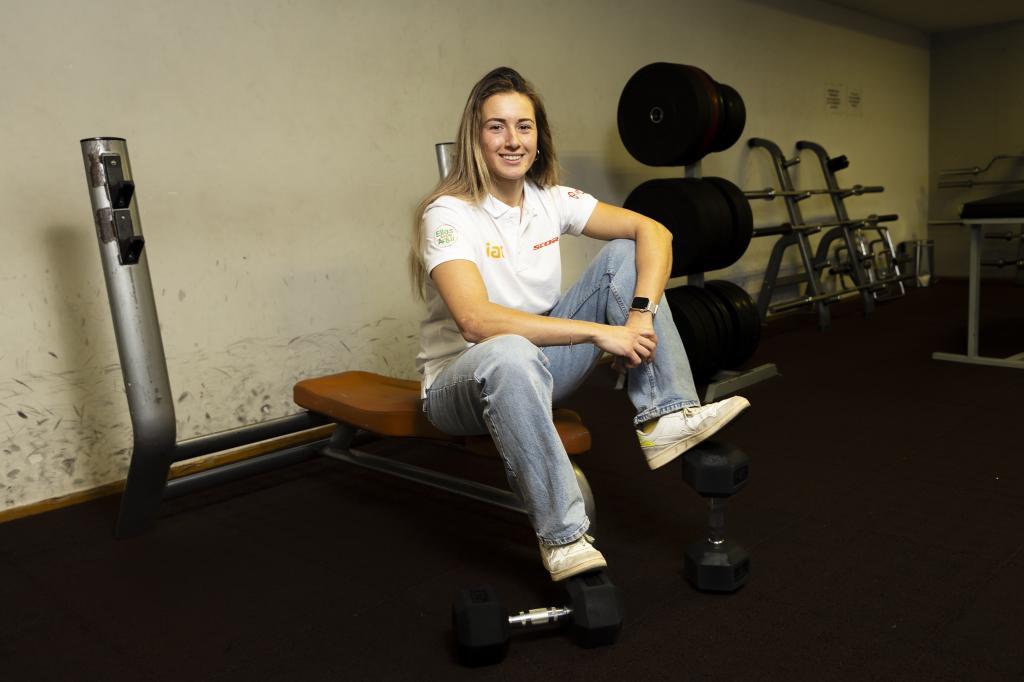 Abellán, en el CAR.