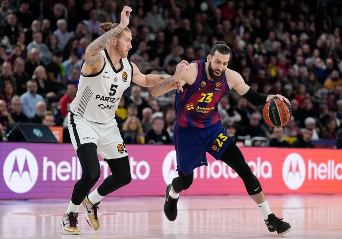 El Barça castiga sin piedad al Partizan de Peñarroya en el Palau