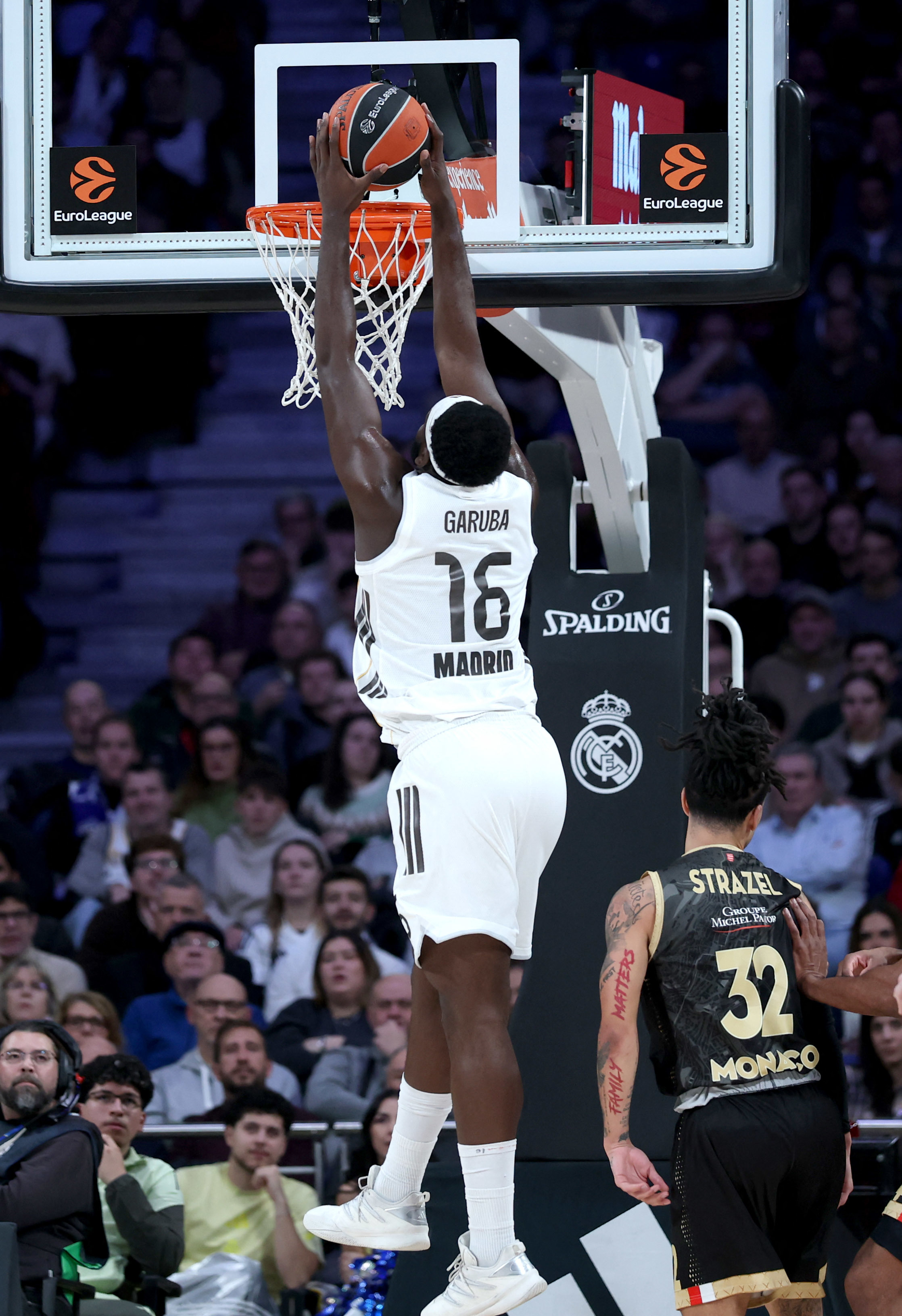 Garuba, durante un partido reciente.
