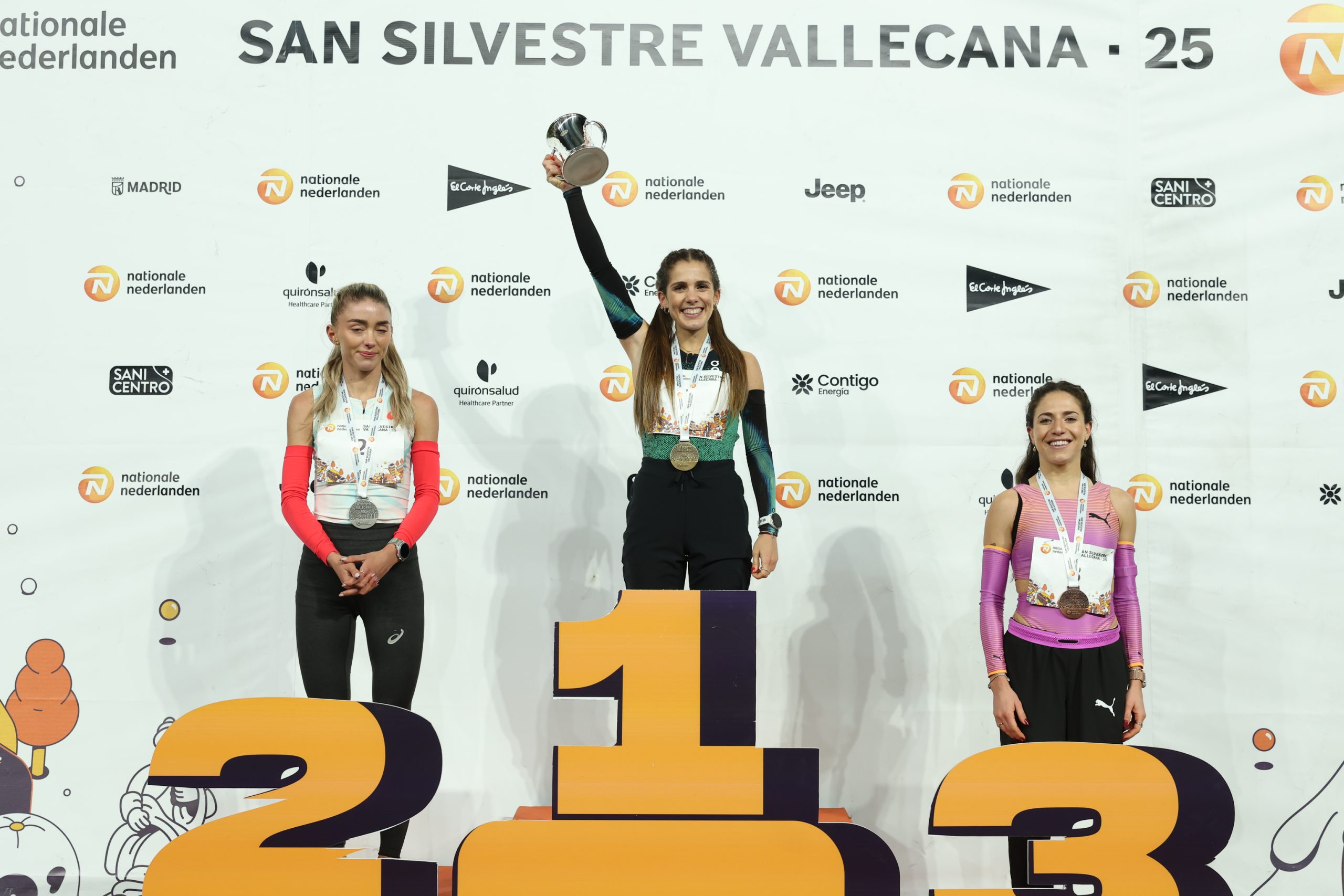 Marta García, la indiscutible estrella del mediofondo español, vuelve a deslumbrar en la San Silvestre